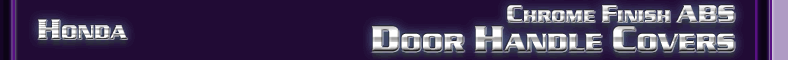 Honda Door Handle Covers